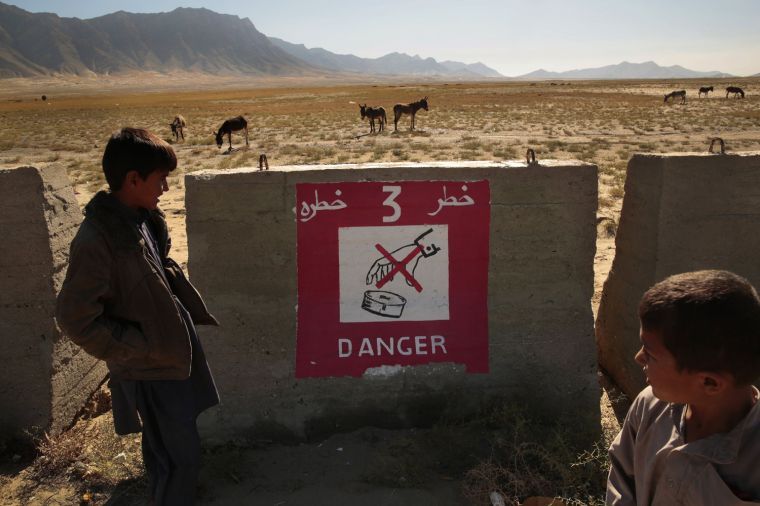 LIVING AROUND DANGEROUS ORDNANCE IN AFGHANISTAN